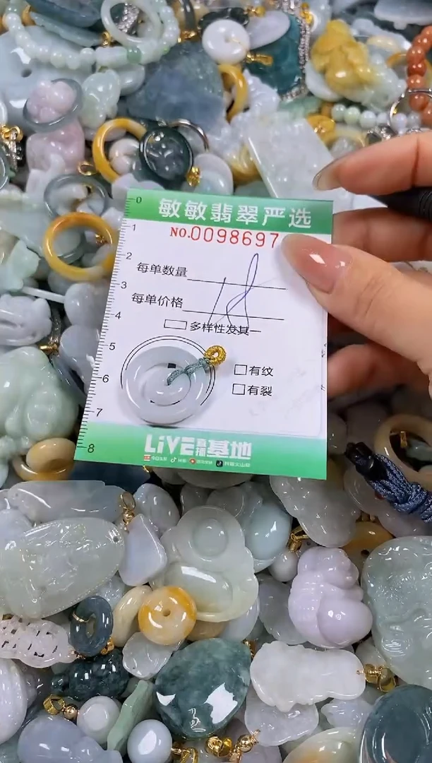 【闪购商品】翡翠颈饰未镶嵌闪购0098696