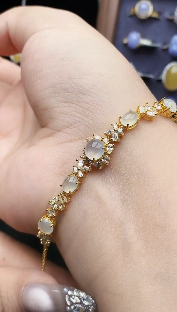 银S925镶嵌戒指翡翠2185