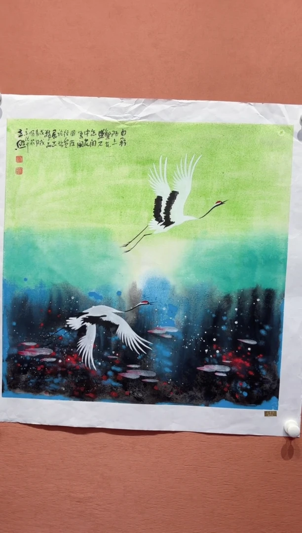 国画师立照老师国画作品