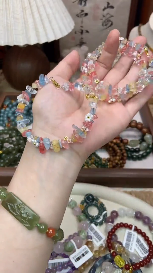 水晶手链未镶嵌445