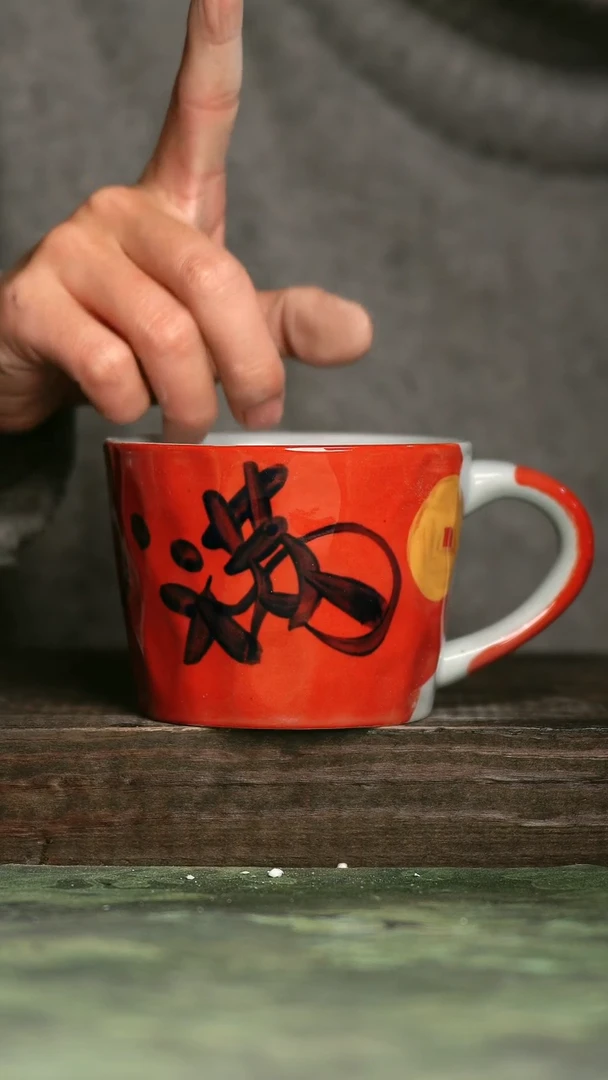 【闪购商品】青诗集手工手绘瓷器