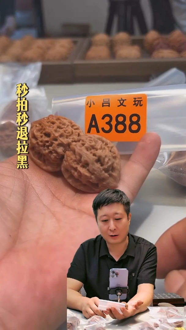 吊坠文玩核桃A388太行龙纹