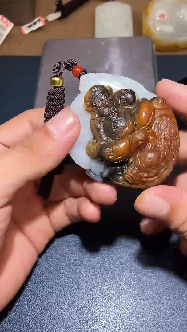 颈饰未镶嵌和田玉迪**卡HX