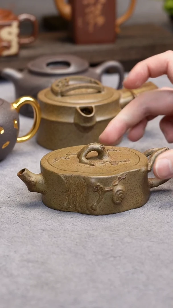 【闪购商品】紫砂壶高温段泥梅桩100CC