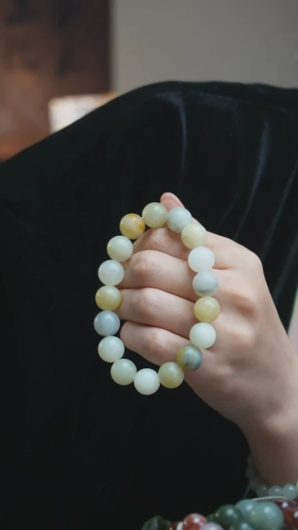 未镶嵌手串和田玉E35