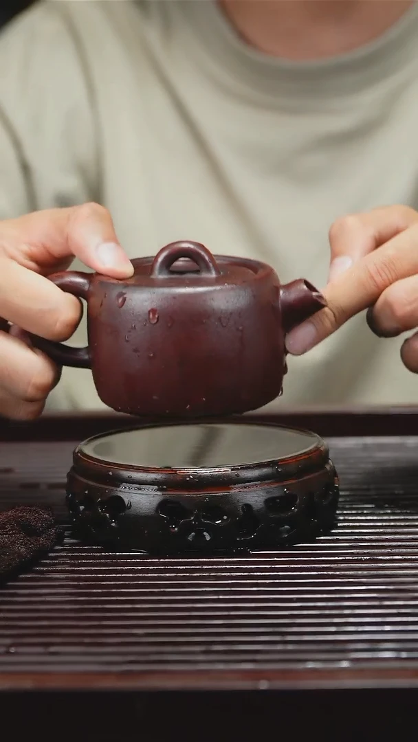 黄龙山原矿紫砂紫砂壶180CC