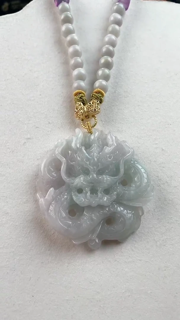 【闪购商品】翡翠颈饰未镶嵌1508赠链,部分宝贝微瑕主播介绍为准