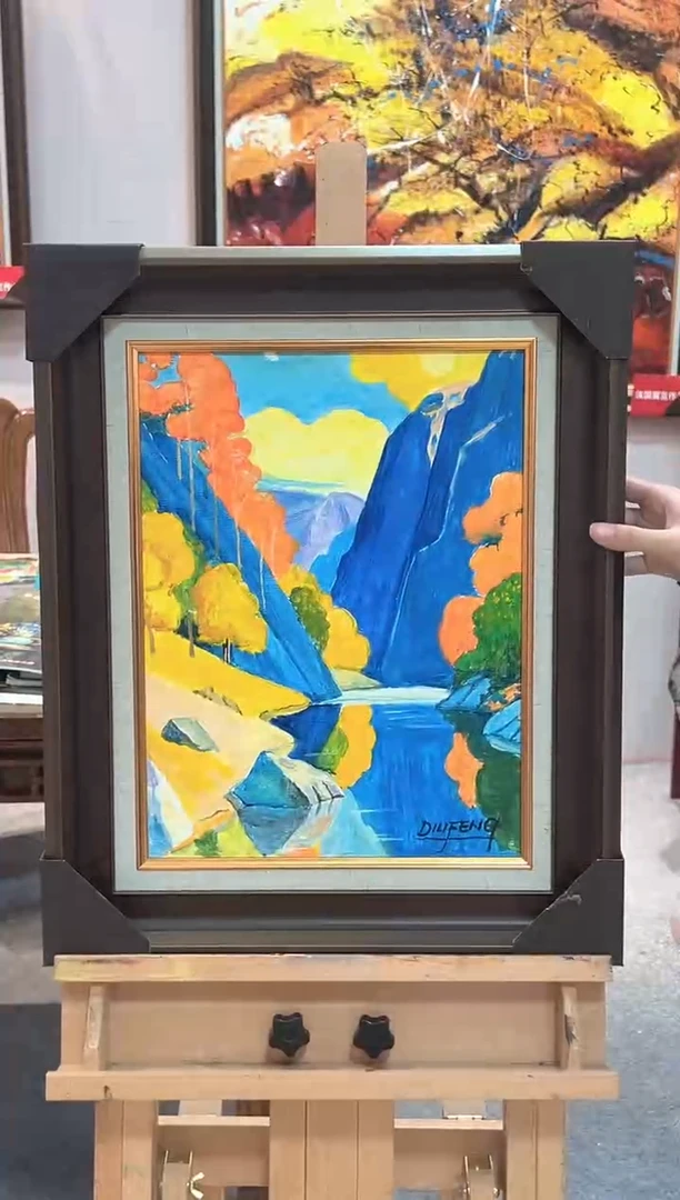 油画邸立丰-30X40cm-油画作品