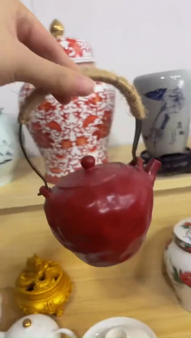 陶瓷茶具摆件旅行套组