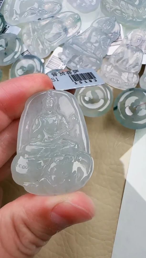 颈饰未镶嵌翡翠缅甸翡翠a货