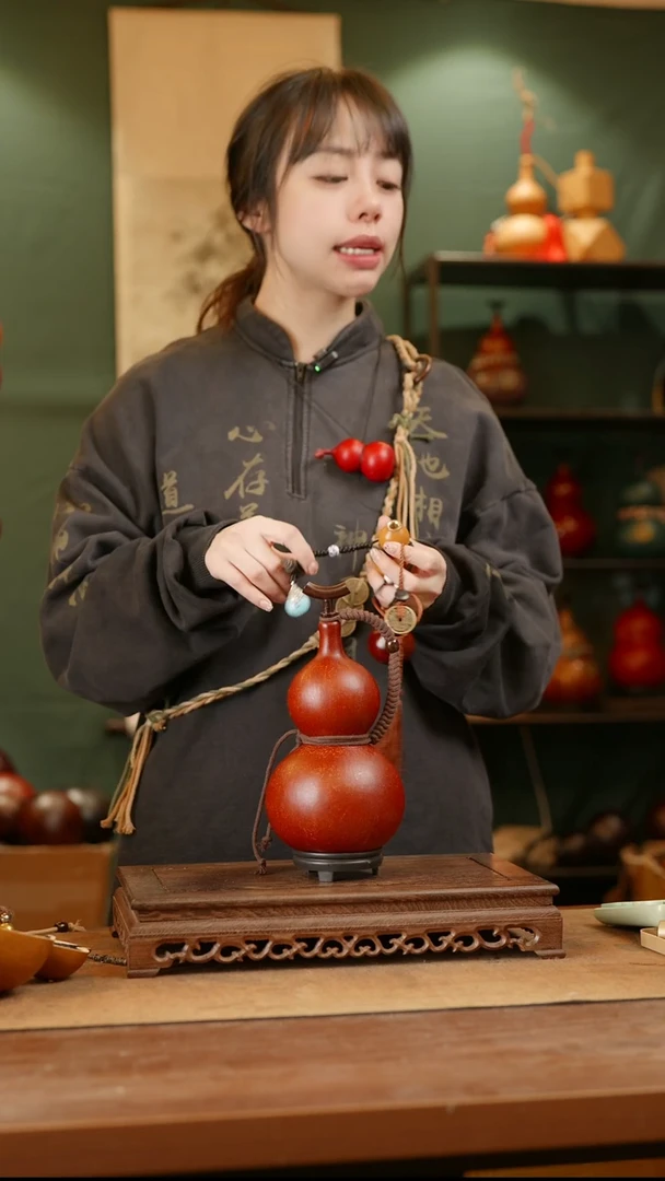 92号精品天然大漆酒葫芦一物一拍~