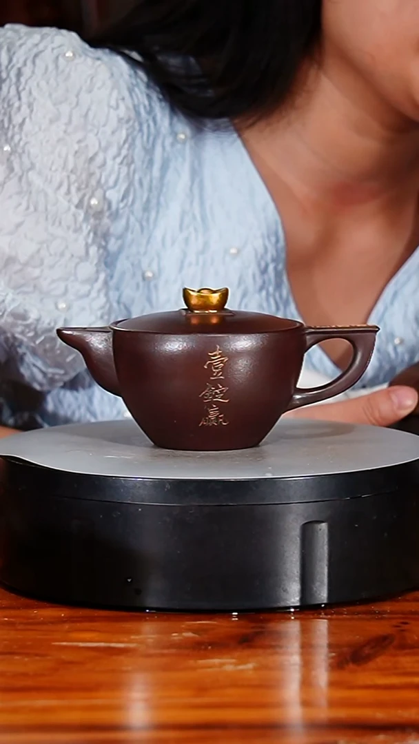 宜兴原矿紫砂壶茶壶250C