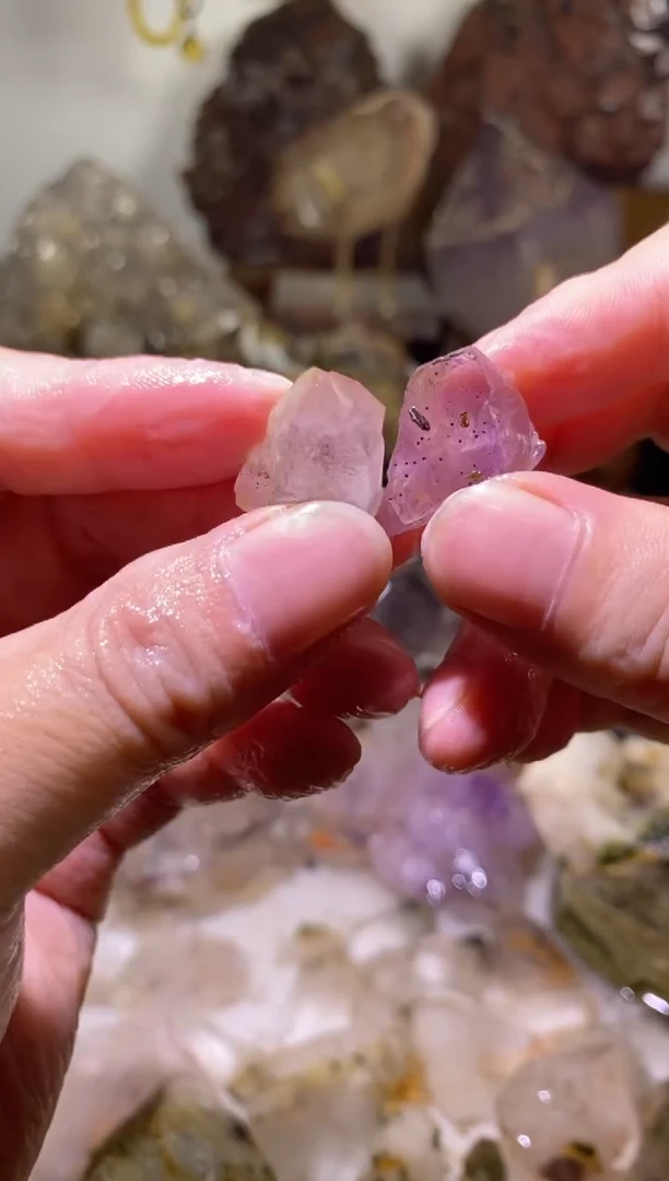 未镶嵌珠宝半成品水晶70号四川超七花园水晶