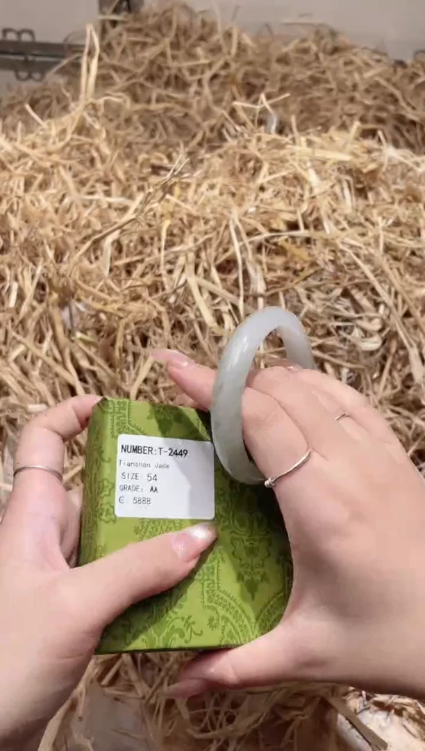 未镶嵌手镯石英质玉T2449LV