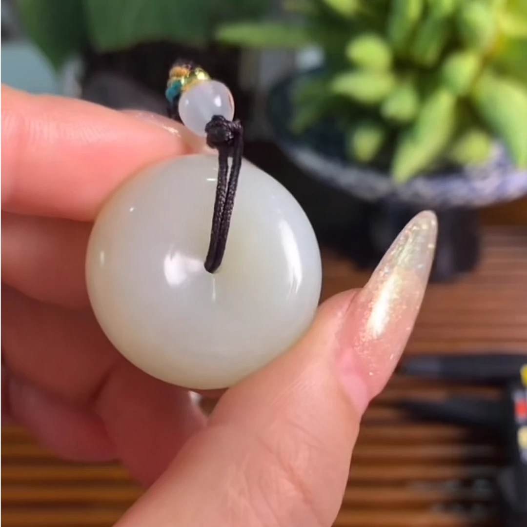 和田玉平安扣/2407270/山东省博古玉石