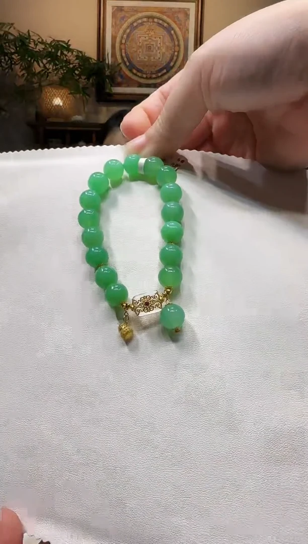 未镶嵌手链石英质玉手链