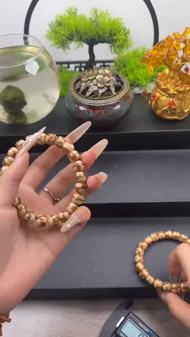紫金鼠手串紫金鼠一线天二代花皮27号