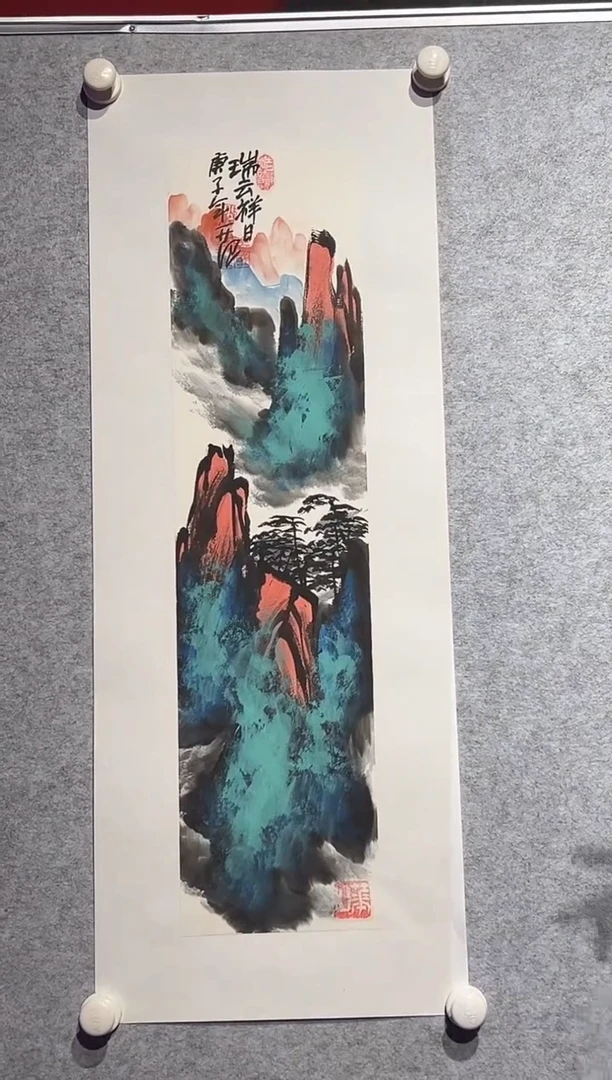 【闪购商品】绘画姜国华-1平尺-国画作品