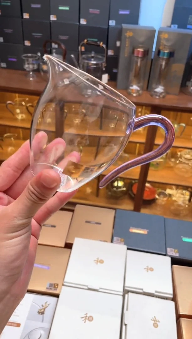 怡然浅紫公道杯  样品