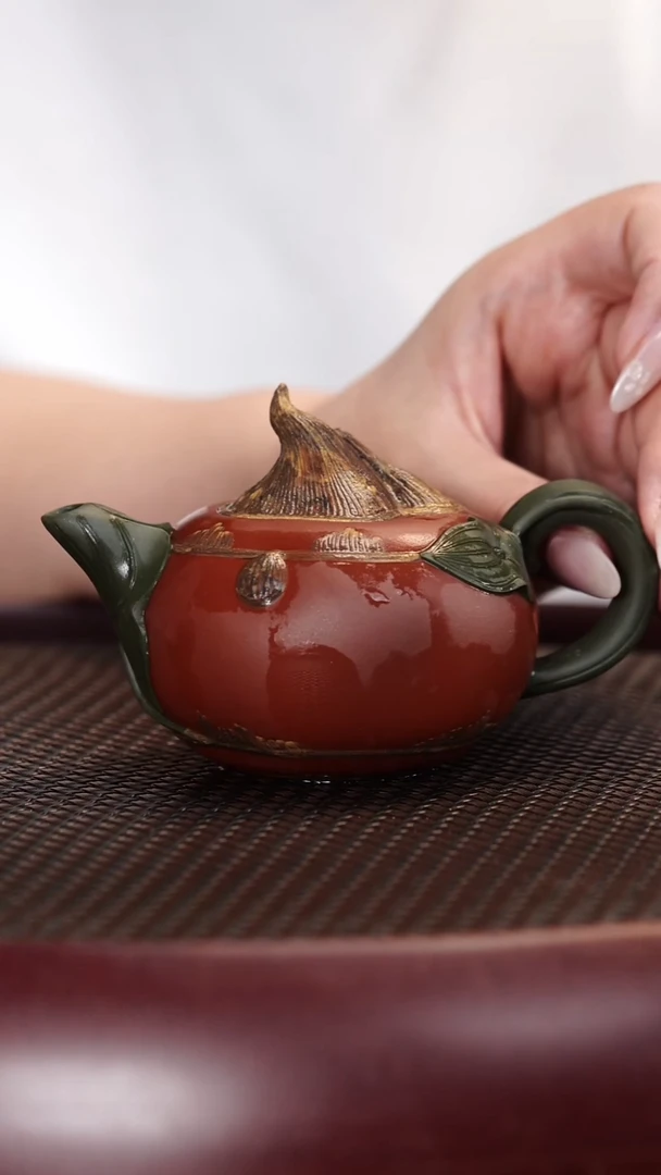 茶壶紫砂32GJF小荸荠 160cc