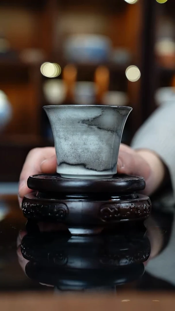 纯柴窑马蹄主人杯