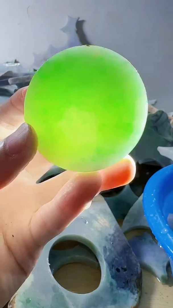 裸石翡翠缅甸翡翠A货文2987