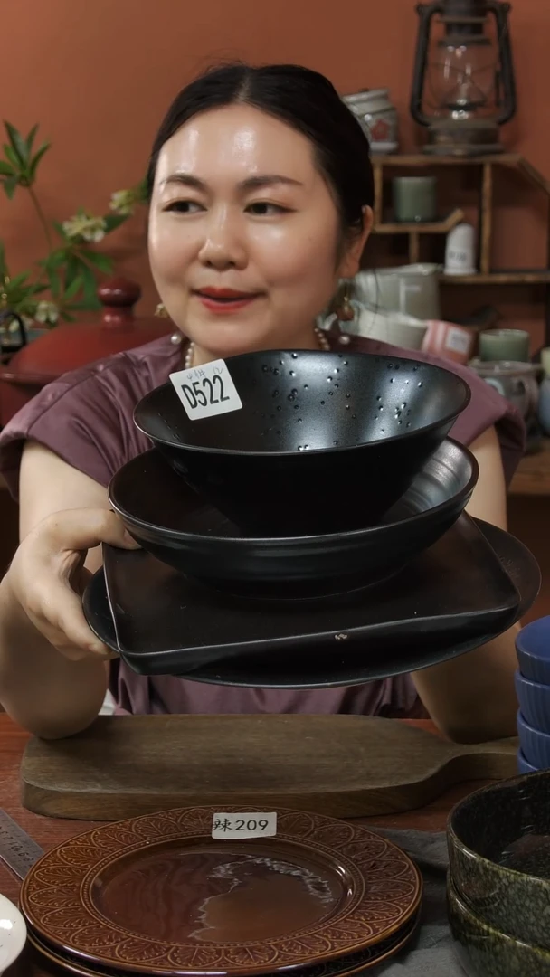 碗D522  陶瓷餐具套装  4只 瑕疵