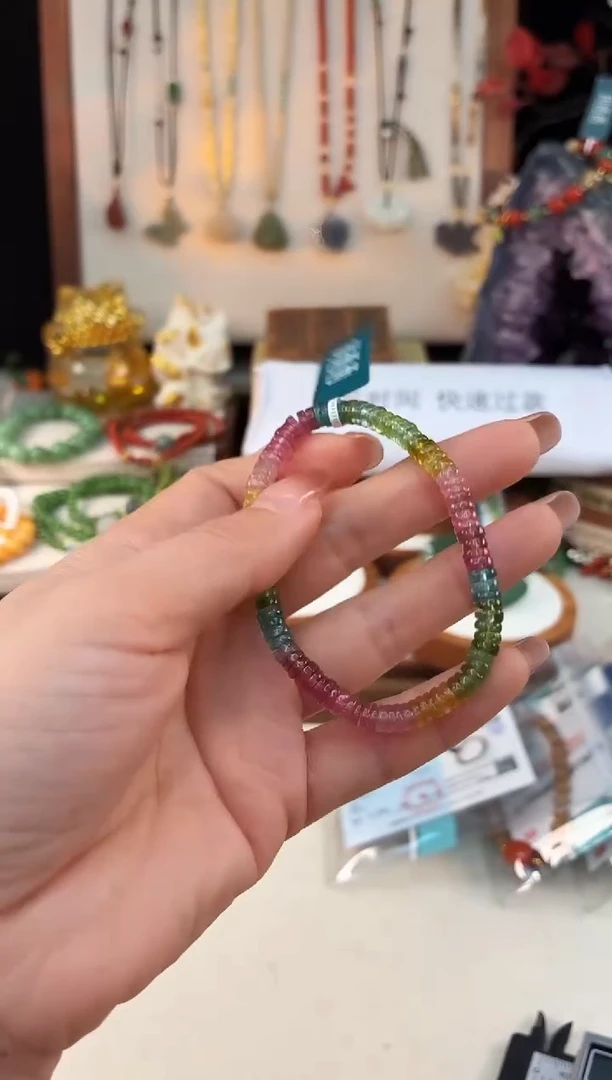 未镶嵌手链碧玺@@A6942F019112