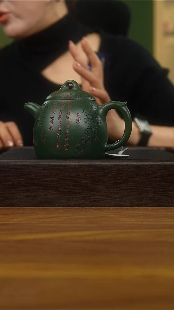 紫砂壶承宜兴本地紫砂壶200cc