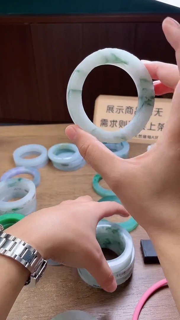 定制翡翠手镯未镶嵌用****5定制