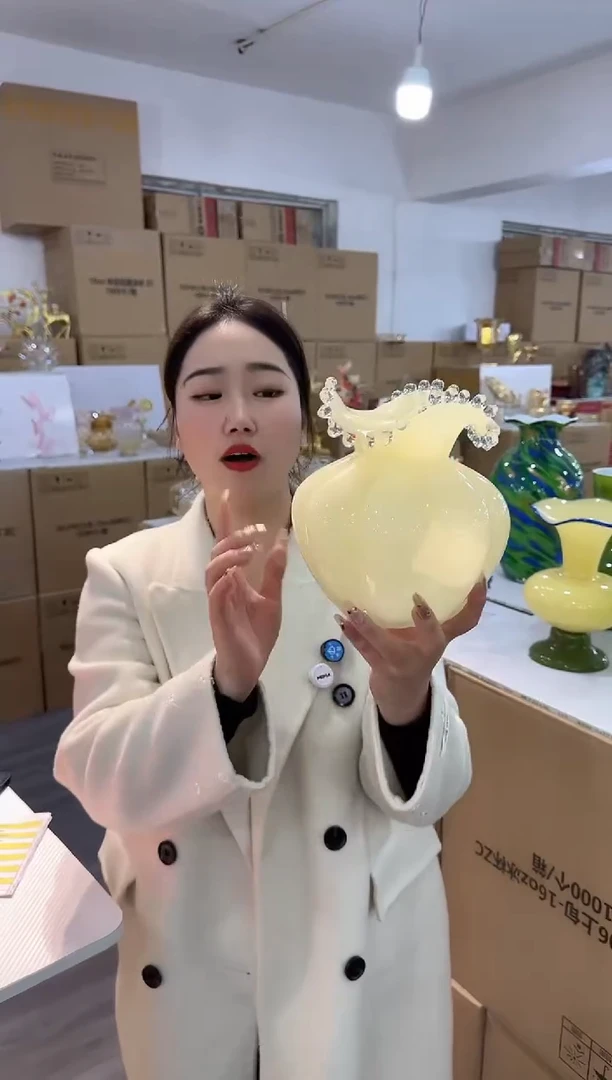 【闪购商品】琉璃简屿花器Q-品41