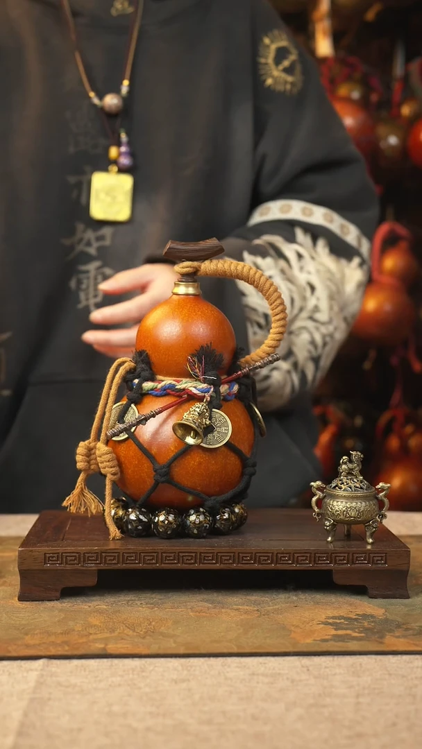 【闪购商品】034大漆葫芦一物一拍记葫堂出品
