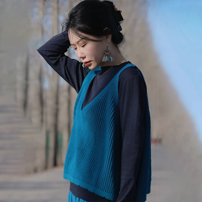 【那尚新品】多色镜面小圆领打底T811