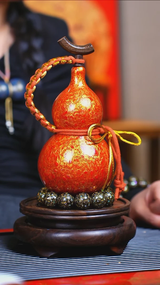 【闪购商品】JJ134迎元宵臻选大漆酒葫芦