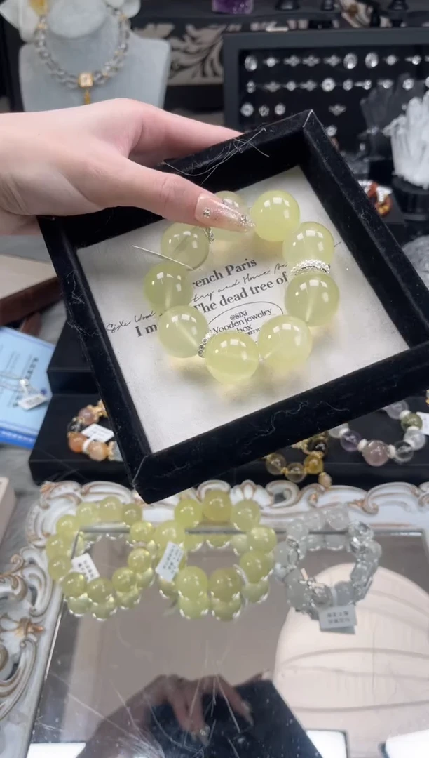 【闪购商品】烟晶手链银S925镶嵌天然水晶 多样性发货