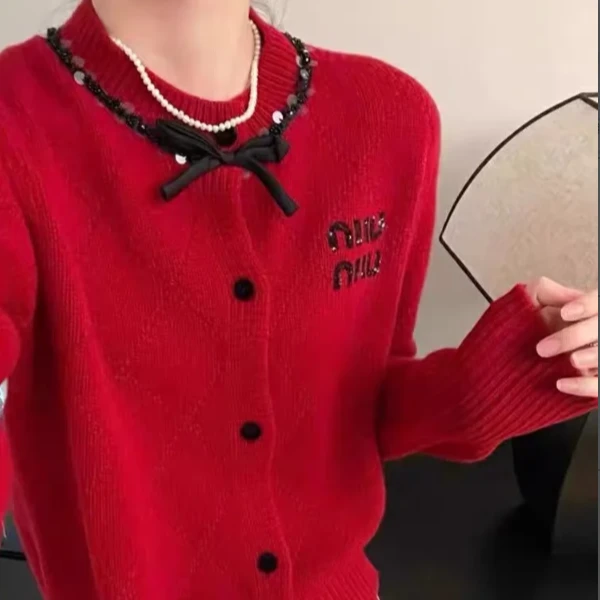 茵菲娜针织开衫-R160840【R160840】