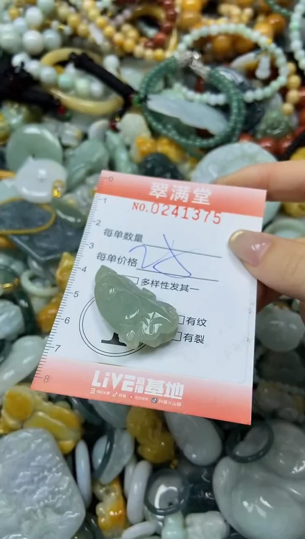 未镶嵌挂件翡翠闪购0241375