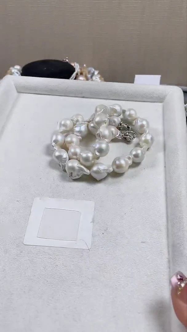 未镶嵌项链淡水珍珠【纯恬饰品】