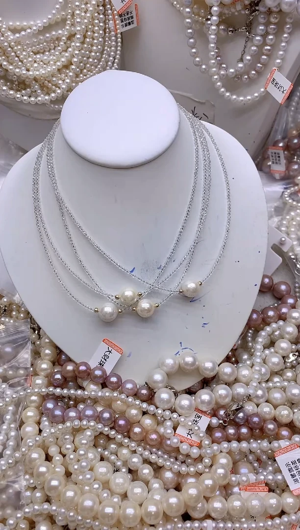 未镶嵌淡水珍珠1锁骨链