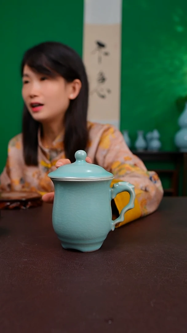 二级仿古办公杯 简装