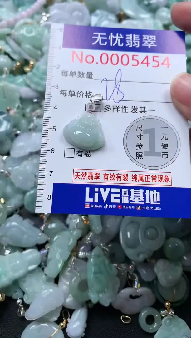 颈饰未镶嵌翡翠5454