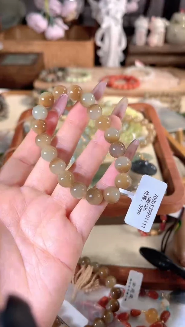 未镶嵌手链和田玉多样性发其一孤品默认微瑕