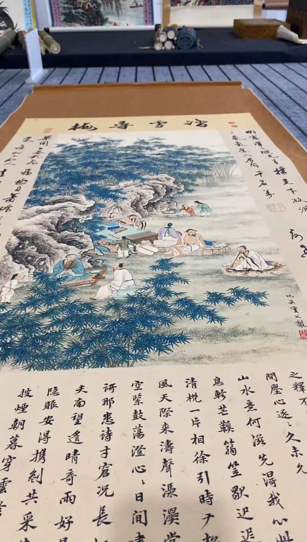 陶瓷纯手工纯手绘字画