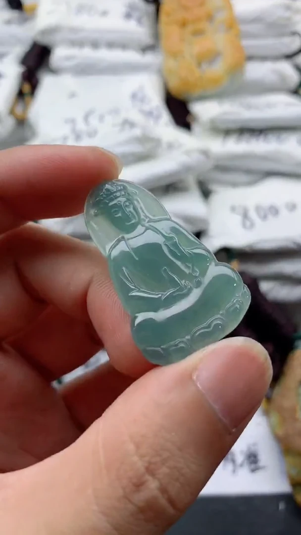 翡翠未镶嵌颈饰88888888