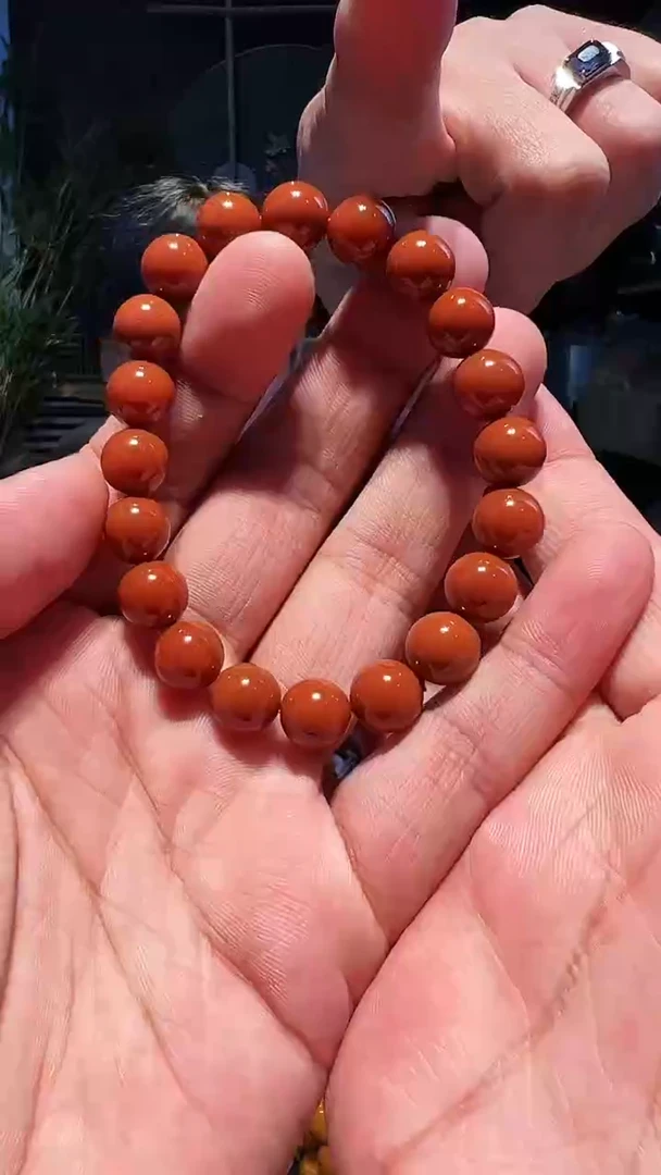 【闪购商品】南红玛瑙手串未镶嵌10+朱红