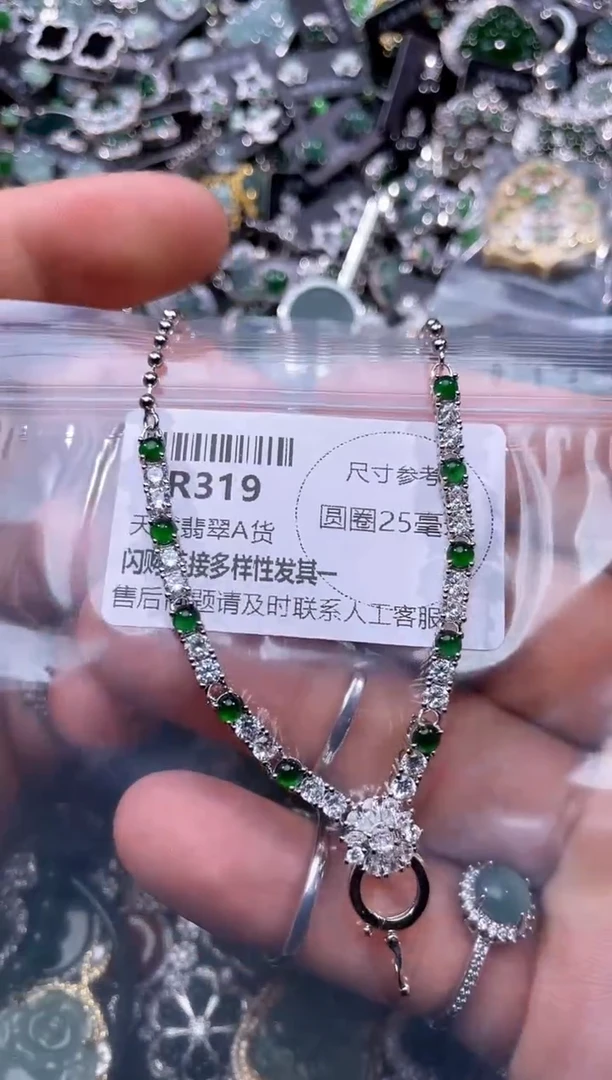 【闪购商品】翡翠颈饰未镶嵌R319项链