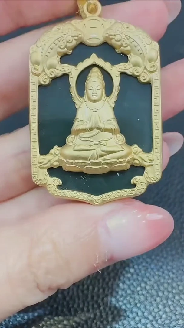 和田玉未镶嵌吊坠吊坠