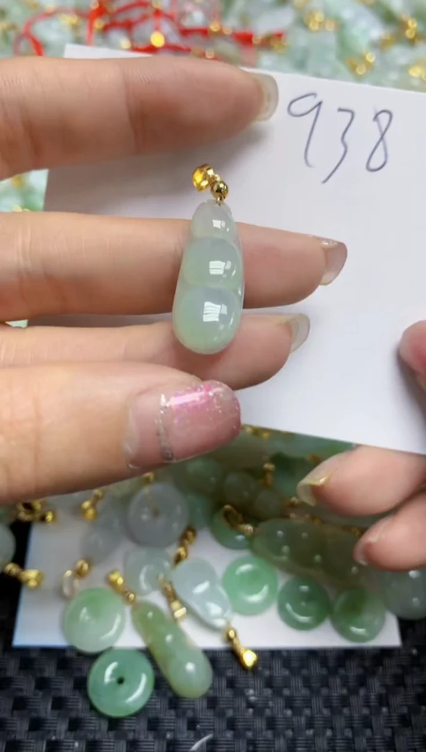 【闪购商品】翡翠颈饰合金天然A货翡翠