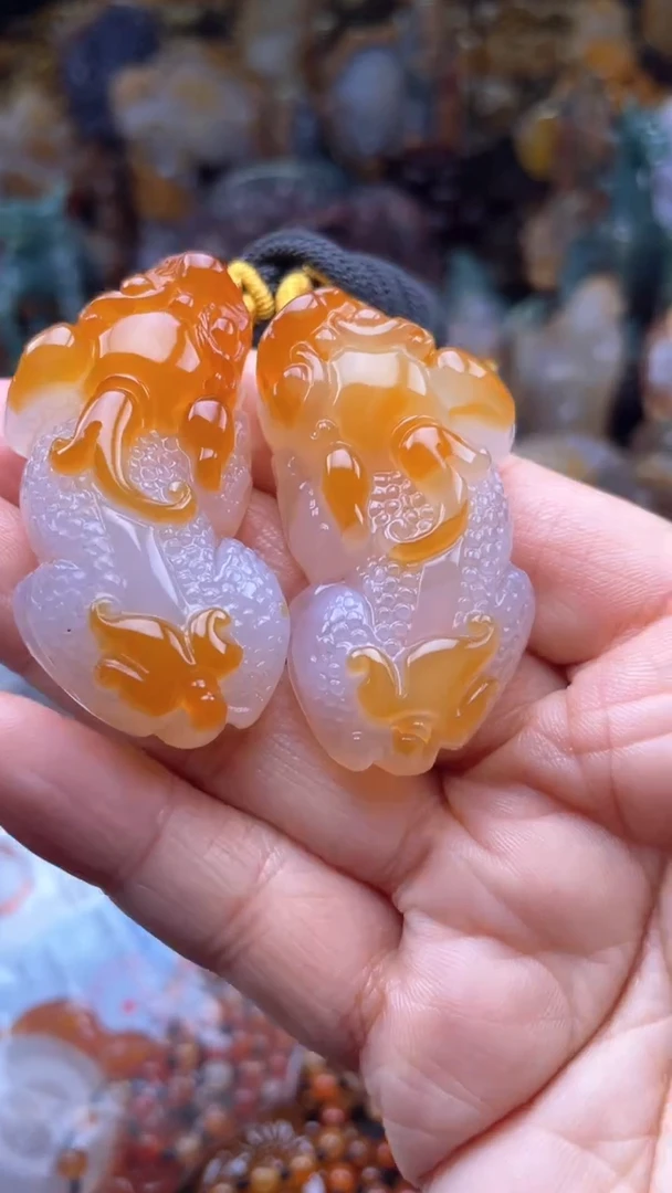 【闪购商品】玛瑙/玉髓颈饰未镶嵌AA