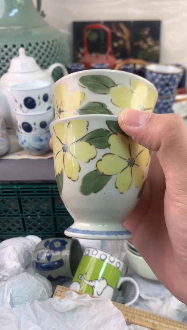 【闪购商品】瓷片茶杯酒杯酒盏